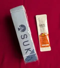 未開封⭐️水色 SUKALAマルチストレッチバンド筋肉ほぐしに大活躍◎おまけ付き