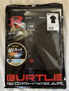 BURTLE 667 ブラック ポロシャツ 半袖