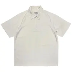 L.L.BEAN プルオーバーシャツ ハーフジップ レーヨン ボックス 無地