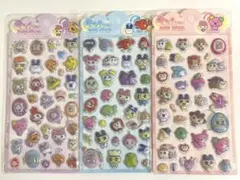 ぷくぷくシール　きゅん〜POP SEAL たまごっち ３枚セット