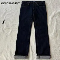 DESCENDANT スリム デニムパンツ 1 日本製のサムネイル