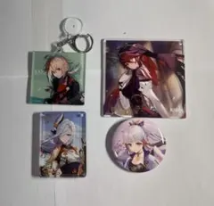 バラ売り可能】原神 アクリルスタンド 缶バッジ セット | Mercari