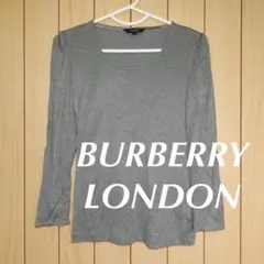 バーバリー ロンドン レディース 長袖Tシャツ グレー