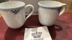Royal Copenhagen コーヒーカップ 2個セット