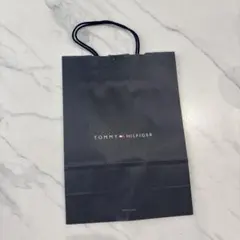 TOMMY HILFIGER ショップ袋 ネイビー ショッパー　紙袋　トミー　紺