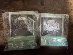 鬼滅の刃 一番くじ E賞ミニアートボード伊黒小芭内 甘露寺蜜璃