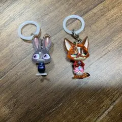 ズートピア２　めじるしアクセサリー　ニック　ジュディ