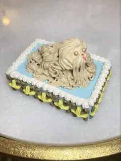 美品⭐️KLOKA✖️オダニミユキ❤️パティスリーカシオペヤ✨モンブランモップ犬♪