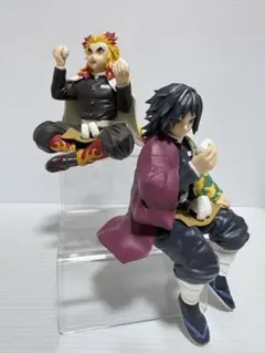 鬼滅の刃 プレミアムちょこのせフィギュア 2体セット 煉獄杏寿郎 冨岡義勇