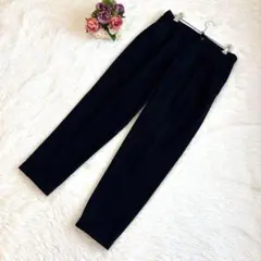 アーバンリサーチドアーズ（38）テーパードパンツ ネイビー 濃紺 裾折り返しMのサムネイル