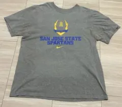 NIKE カレッジTシャツ アメフト グレー JUST DO IT
