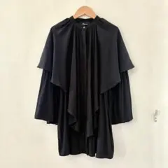 90s YOSHIKI HISHINUMA ブラックベルベットワンピース M 90s YOSHIKI HISHINUMA 変形ロングワンピース ブラック M - メルカリ