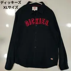 DICKIES　XL　ワークシャツ ダークブルー