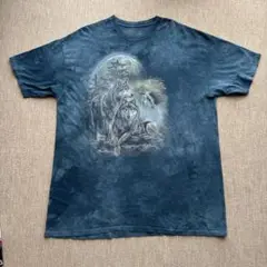 THE MOUNTAIN オオカミ Tシャツ 3XL