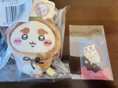 ちいかわ　たぬきだもんくじ　C賞マスコット＆クリアカード　セット　シーサー