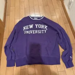 BIKE NYU トレーナー パープル XL