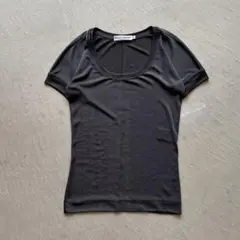 00s dolce&gabbana brown knit tee - メルカリ