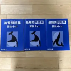 四谷大塚　算数4年　演習問題集上　最難関問題集上下　3冊セット