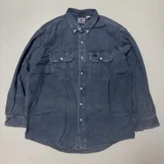 【極美品】80s USA PRENTISS デニムシャツ 廃番 ビンテージ