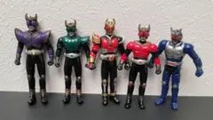 仮面ライダーフィギュア5体　アギト/クウガ/ディケイド/ペガサスフォーム
