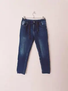 Roshell ダークブルー デニムパンツ M