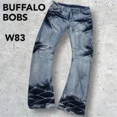 00s BUFFALO BOBS フレアデニム カーブデニム バナナ 鬼ヒゲ 2のサムネイル