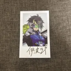 伊波ライ にじさんじ チェキ風カード 箔押し サイン入り ウェルカムグッズ