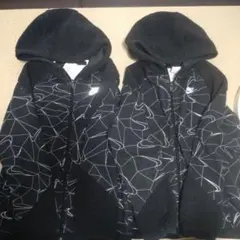 NIKEナイキボアパーカー 2個セット裏起毛160双子
