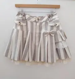 Angelic pretty　チェルシー レジメン スカート　アイボリー　希少のサムネイル