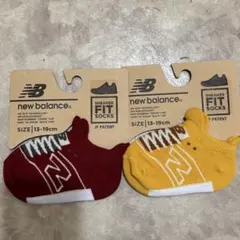 new balance スニーカー用靴下 2足セット