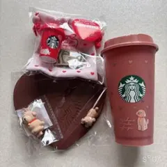 スタバ シリコンコースター リユーザブルカップ バレンタイン 2026