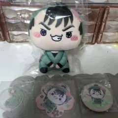 フリューくじ『忍たま乱太郎ふんわり桜もちぴこの段』食満留三郎セット