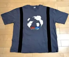 overprint/オーバープリント　ロゴ 半袖Tシャツ グレー