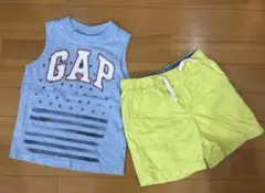 baby GAP タンクトップ＆半ズボン2点セットのサムネイル