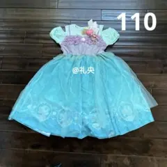新品 リトシー アリエル なりきり ワンピース 110 ディズニープリンセスのサムネイル