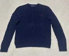 K*2様 Polo Ralph Lauren ネイビー ケーブルニット M
