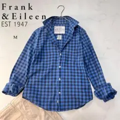 良品 フランク&アイリーン チェックシャツ BALLY イタリア製生地