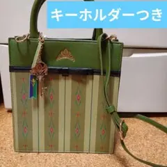 エマと出掛けるスクエアリュック オリーブ　神田沙也加　カノン メゾンドフルールプチローブカノン エマと出掛けるスクエアリュック