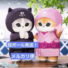 mofusand 忍者にゃんBIGぬいぐるみ　2種セット