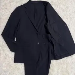 【美品】ユニクロ UNIQLO セットアップ スーツ 感動ジャケット Lサイズ