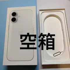 Apple iPhone 16 空箱 ホワイト 128GB