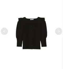 SNIDEL パフスリーブカーデのサムネイル