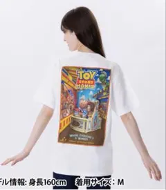 東京ディズニーリゾート トイストーリーマニア Tシャツ ホワイト L