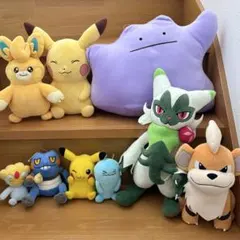 ポケモン ぬいぐるみ まとめ売り 9点 ポケモンセンター プライズ