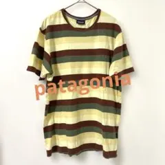 patagonia ボーダー Tシャツ　M