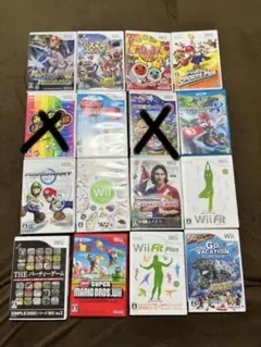 【Nintendo】Wii・WiI Uソフト 14本セット