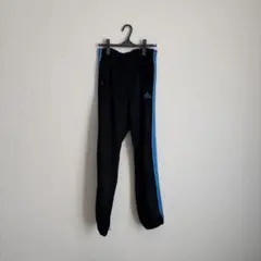 adidas CLIMALITE ブラック ジャージ パンツ L
