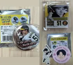 阪神タイガースシークレットグッズ　中野選手セット