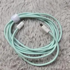 Type-C toType-C ケーブル 2m グリーン