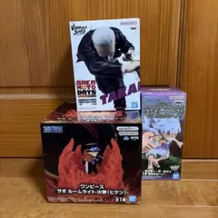 ワンピース、サカモトデイズフィギュア3体セット